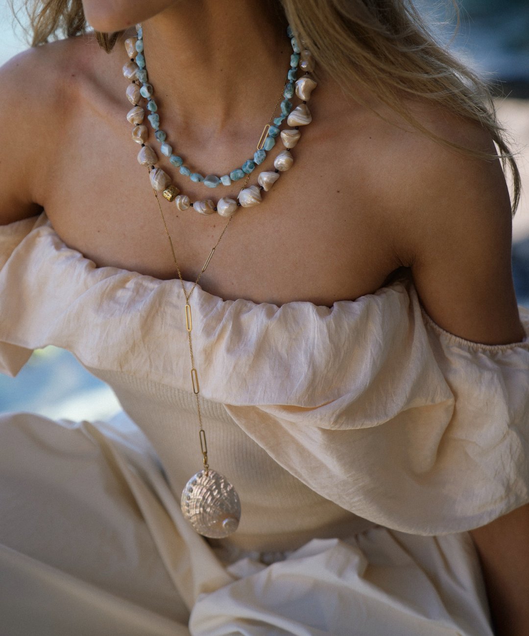 Lagoon Stone Ketting