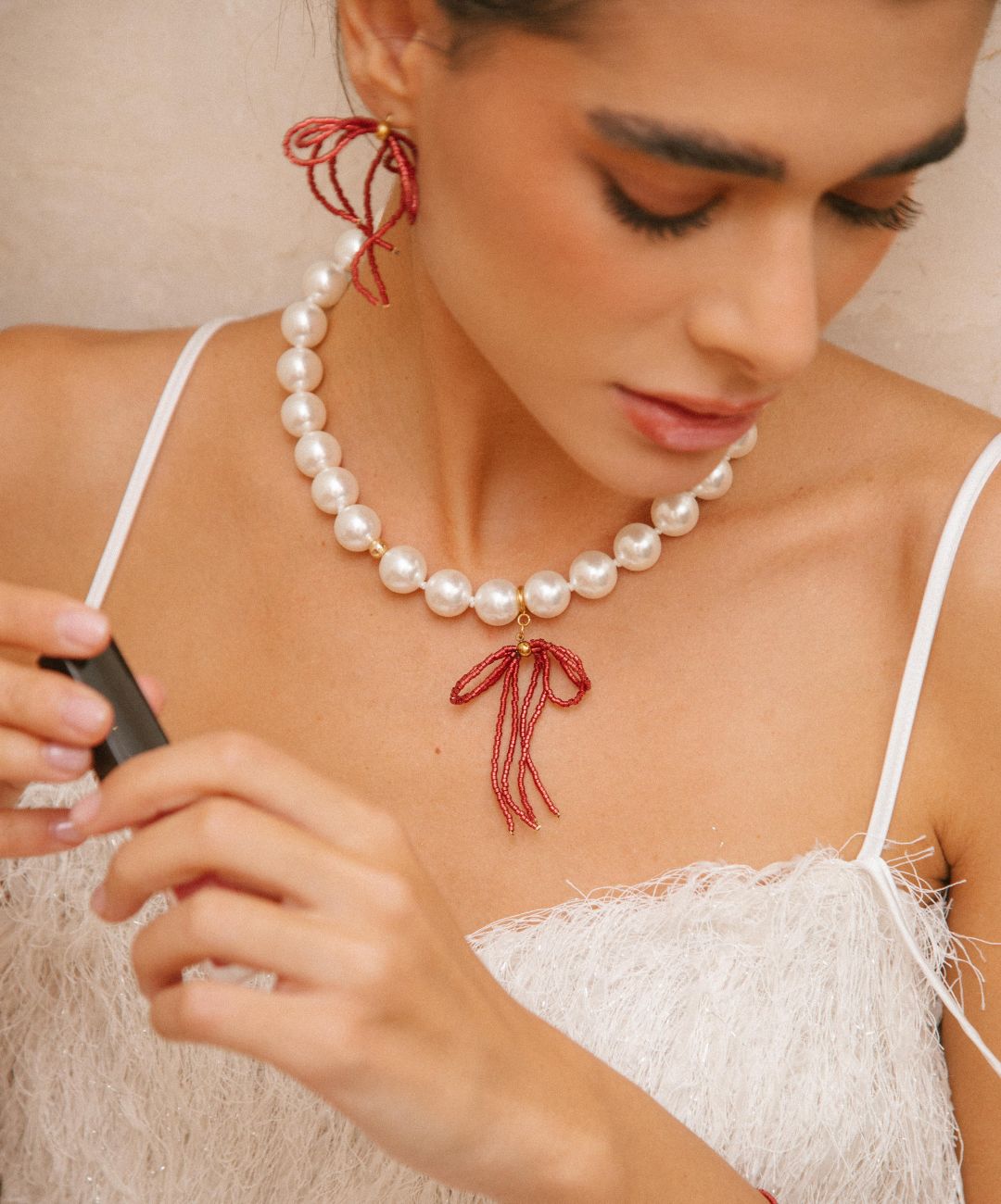 Big Pearl Necklace