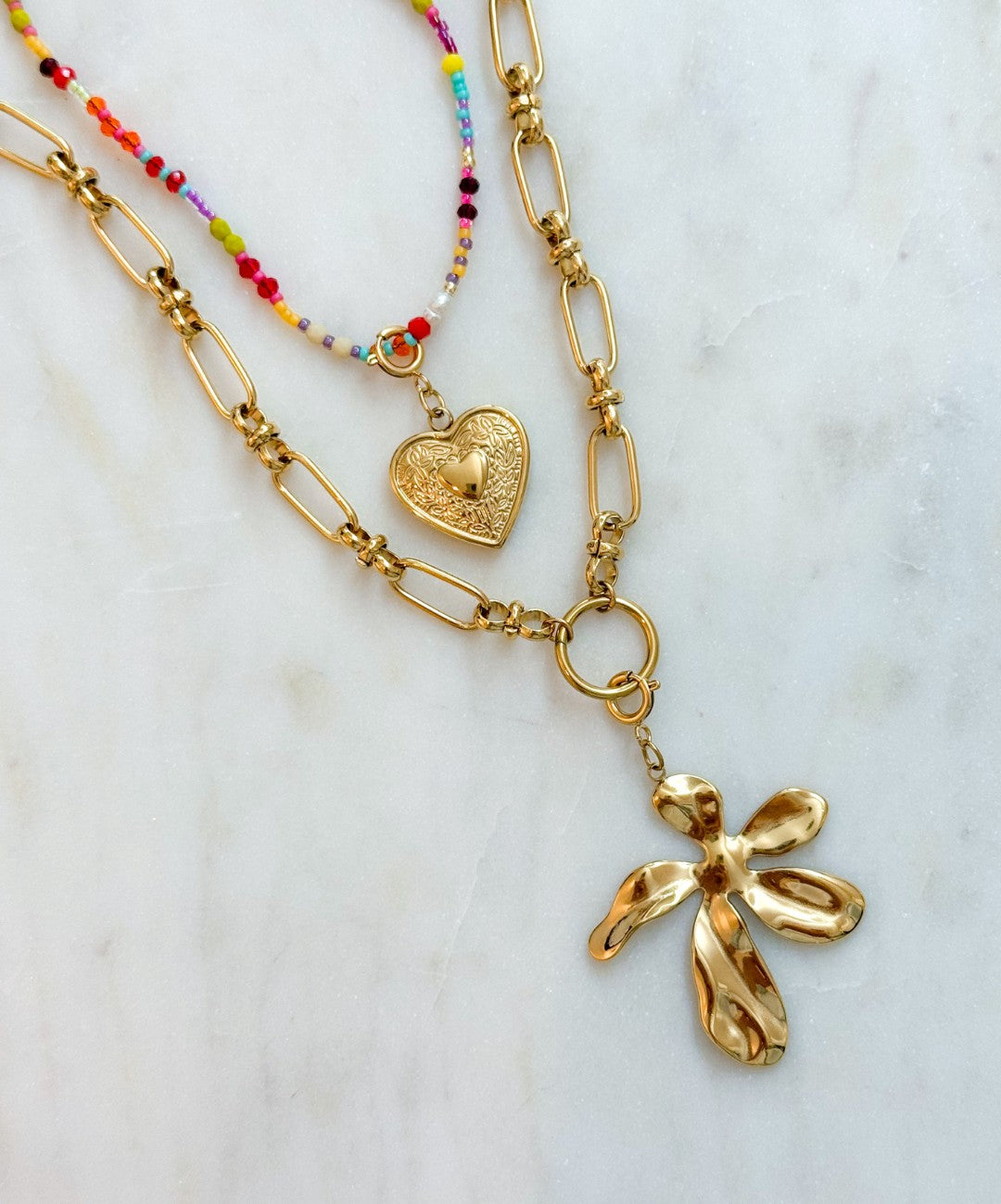 Heritage Heart Big Charm
