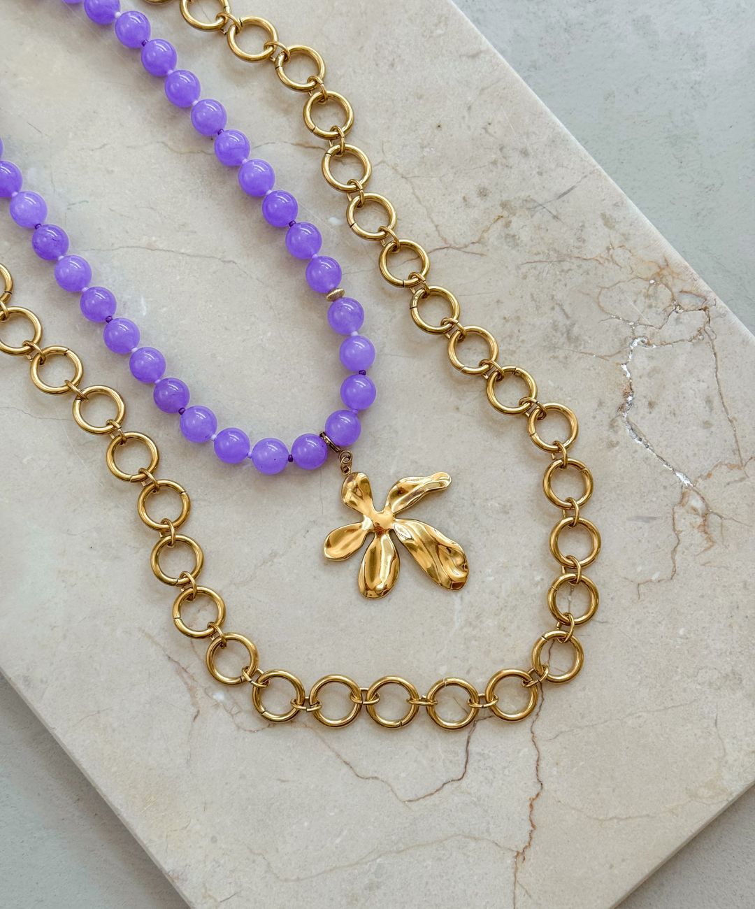 Vintage Violet Necklace