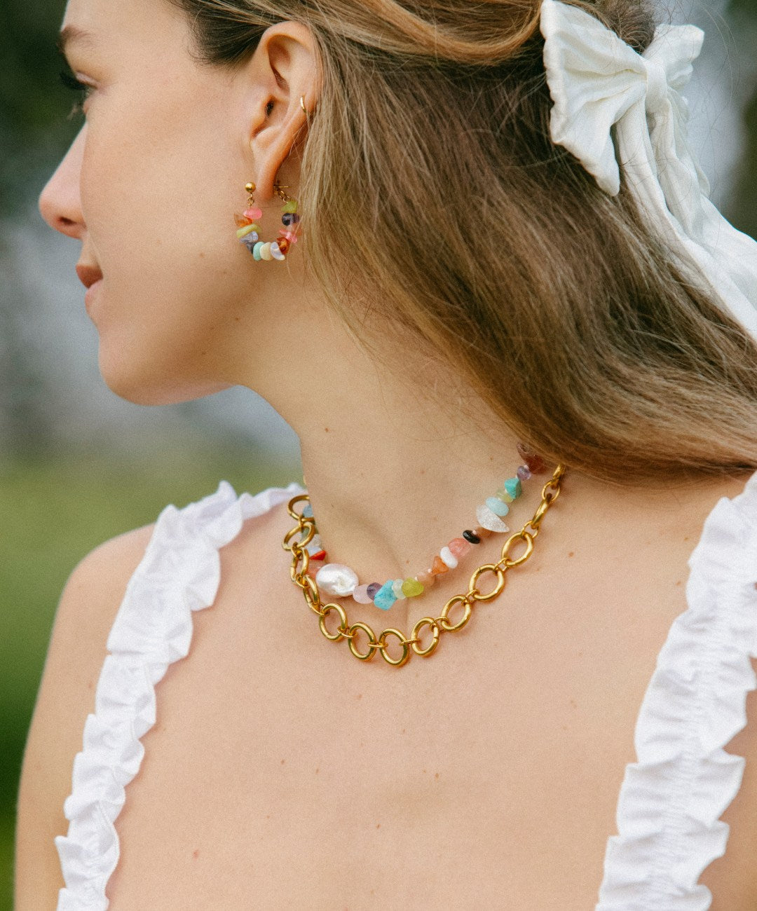 Golden Bee Necklace