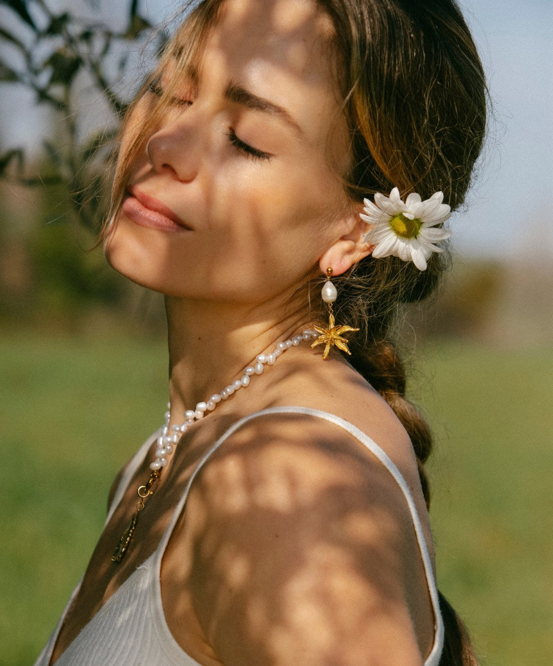 Funky Flower Earrings