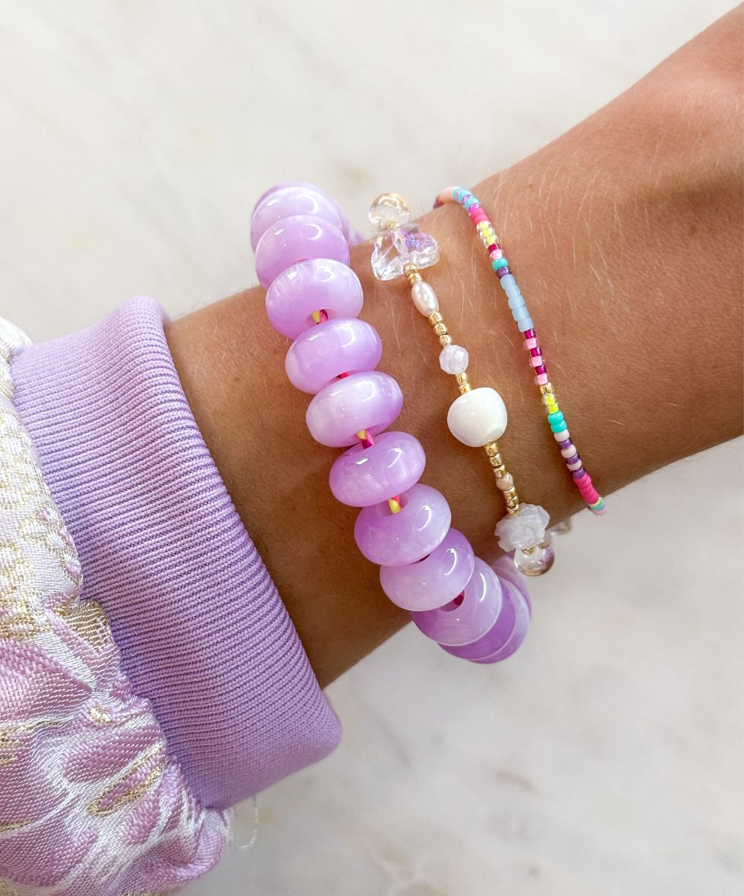 Lilac Capri Bracelet