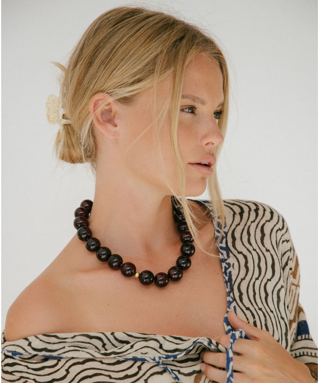 Nova Necklace Chocolate Brown