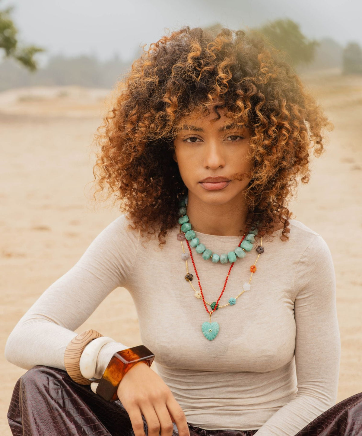 Turquoise Heart Bedel