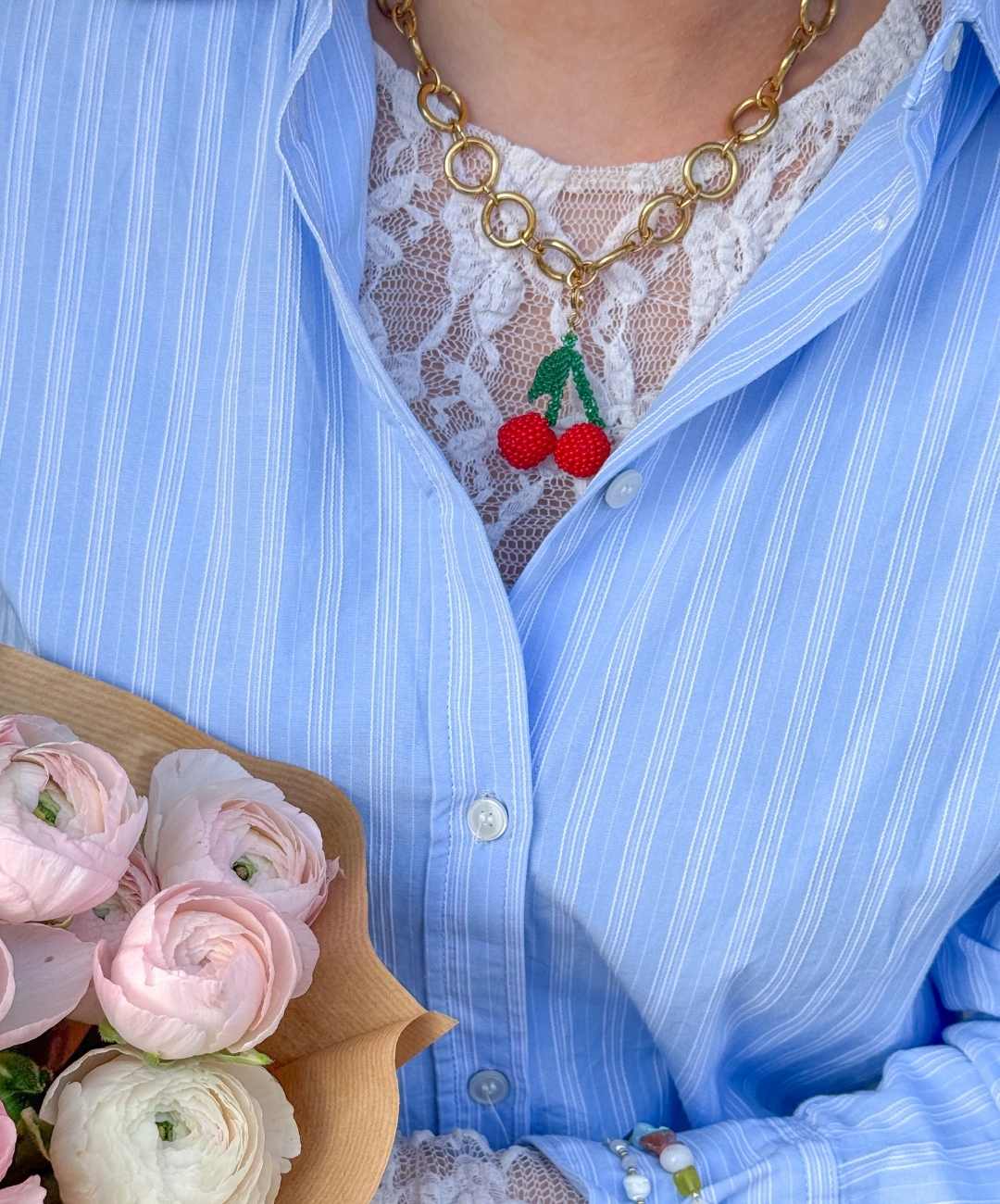 Golden Bee Necklace