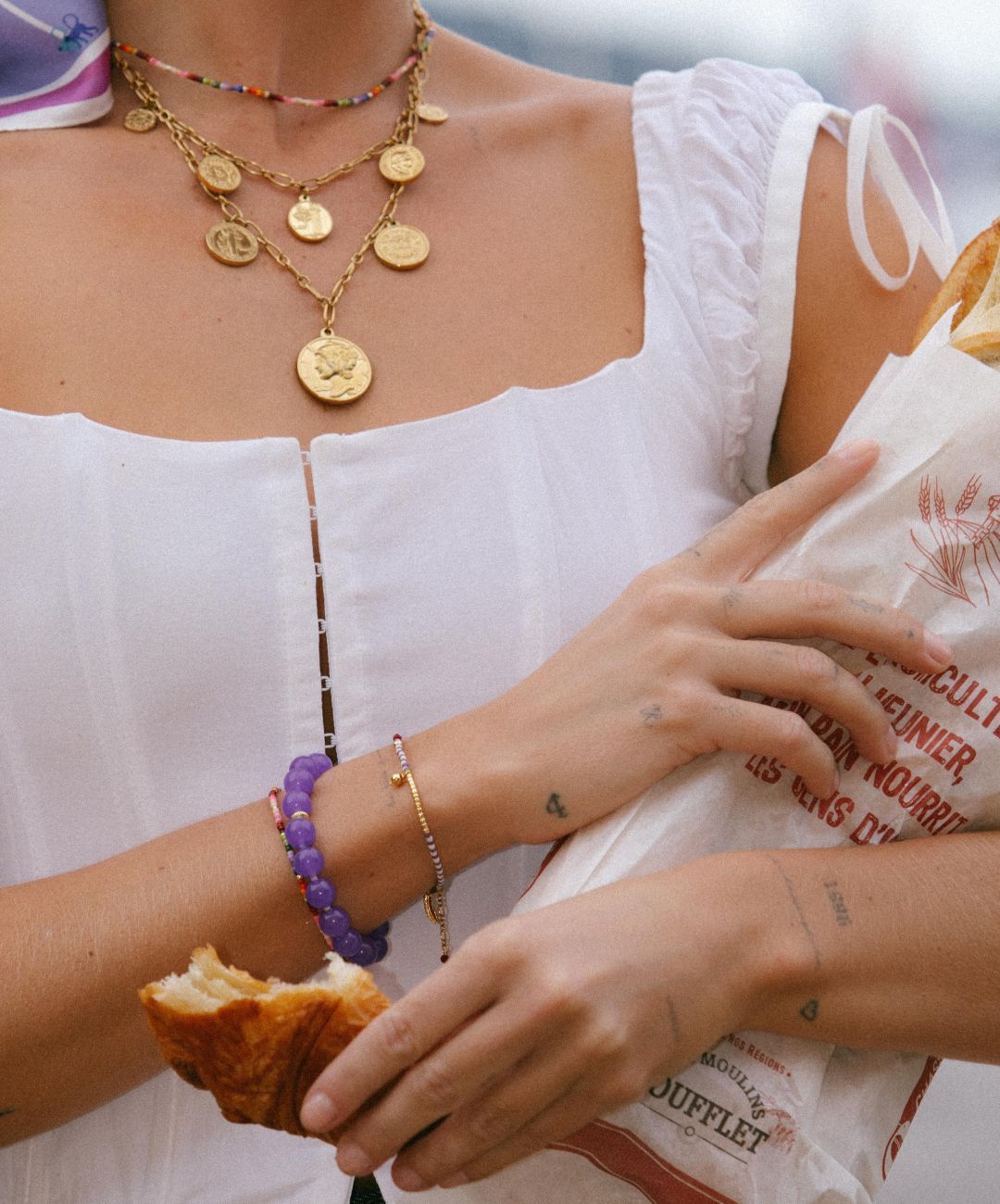 Vintage Violet Bracelet