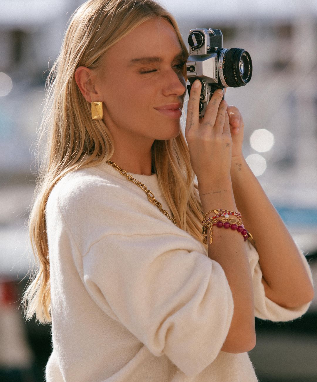 Golden Era Oorbellen