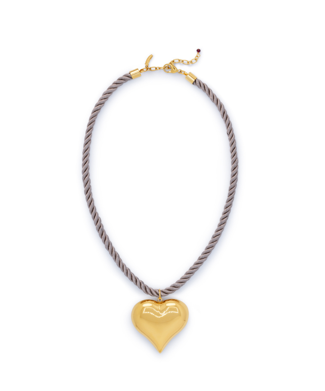Twist of Love Necklace Champagne