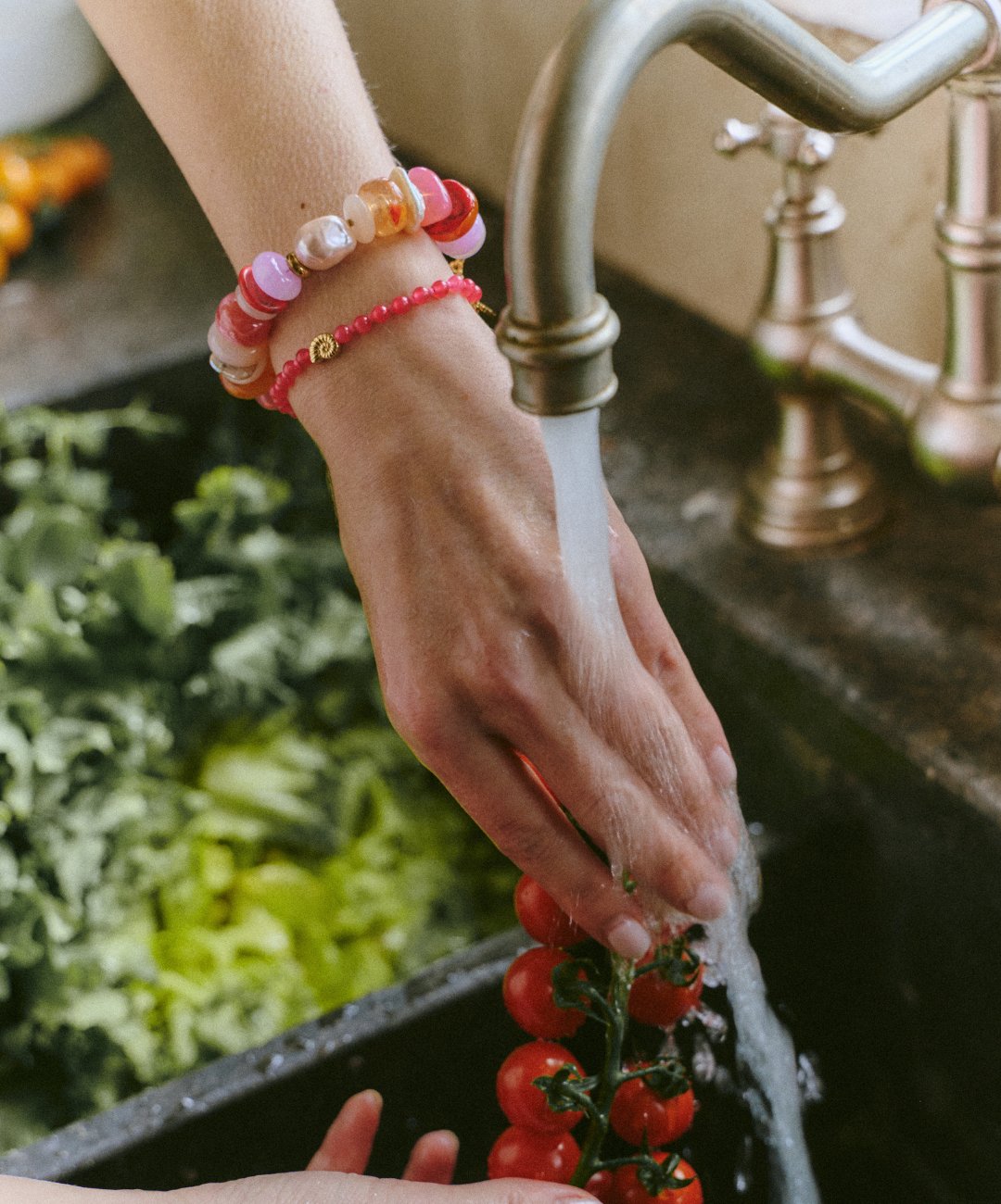 Living Root Armband Pink