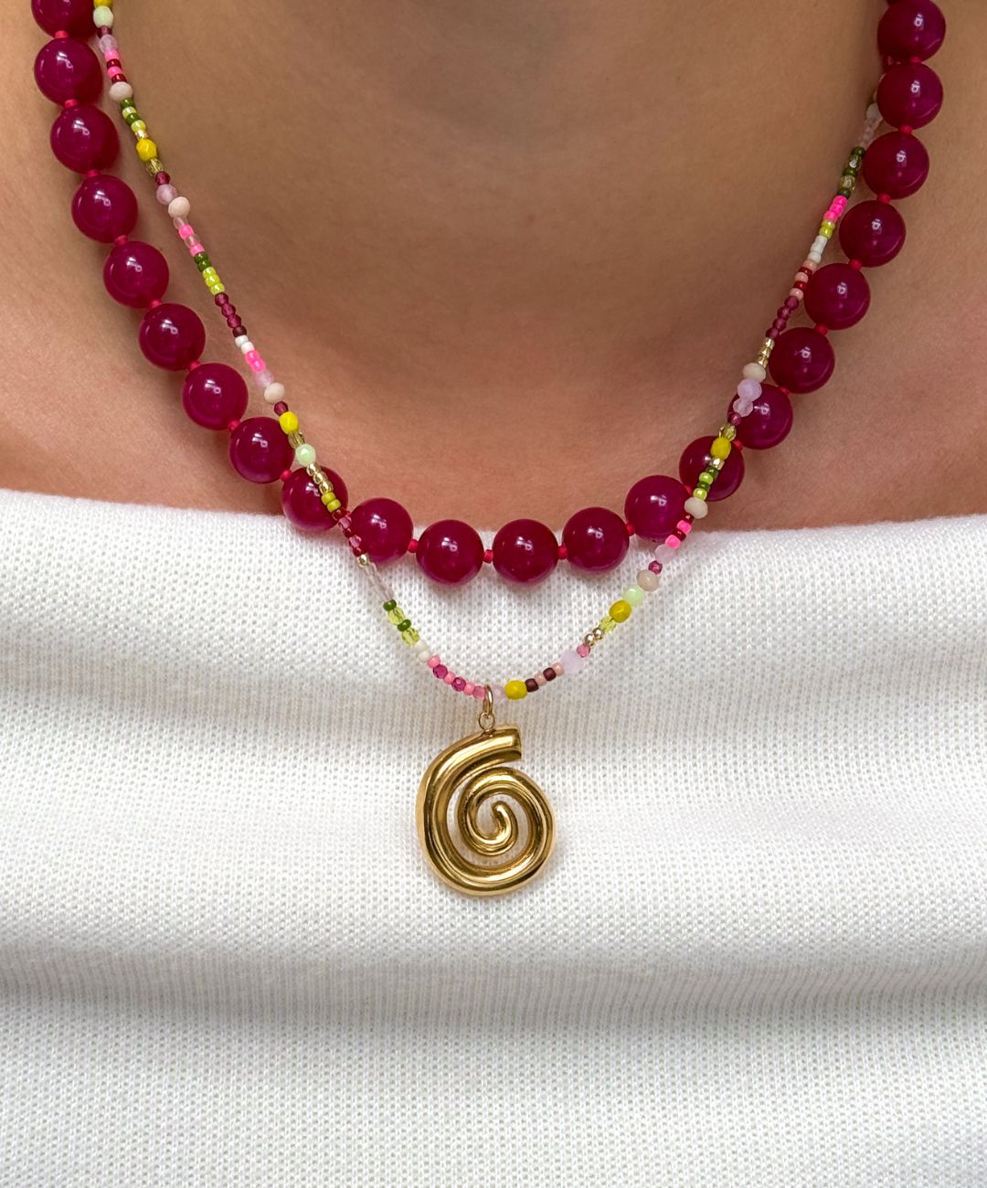 Cerise Chic Necklace