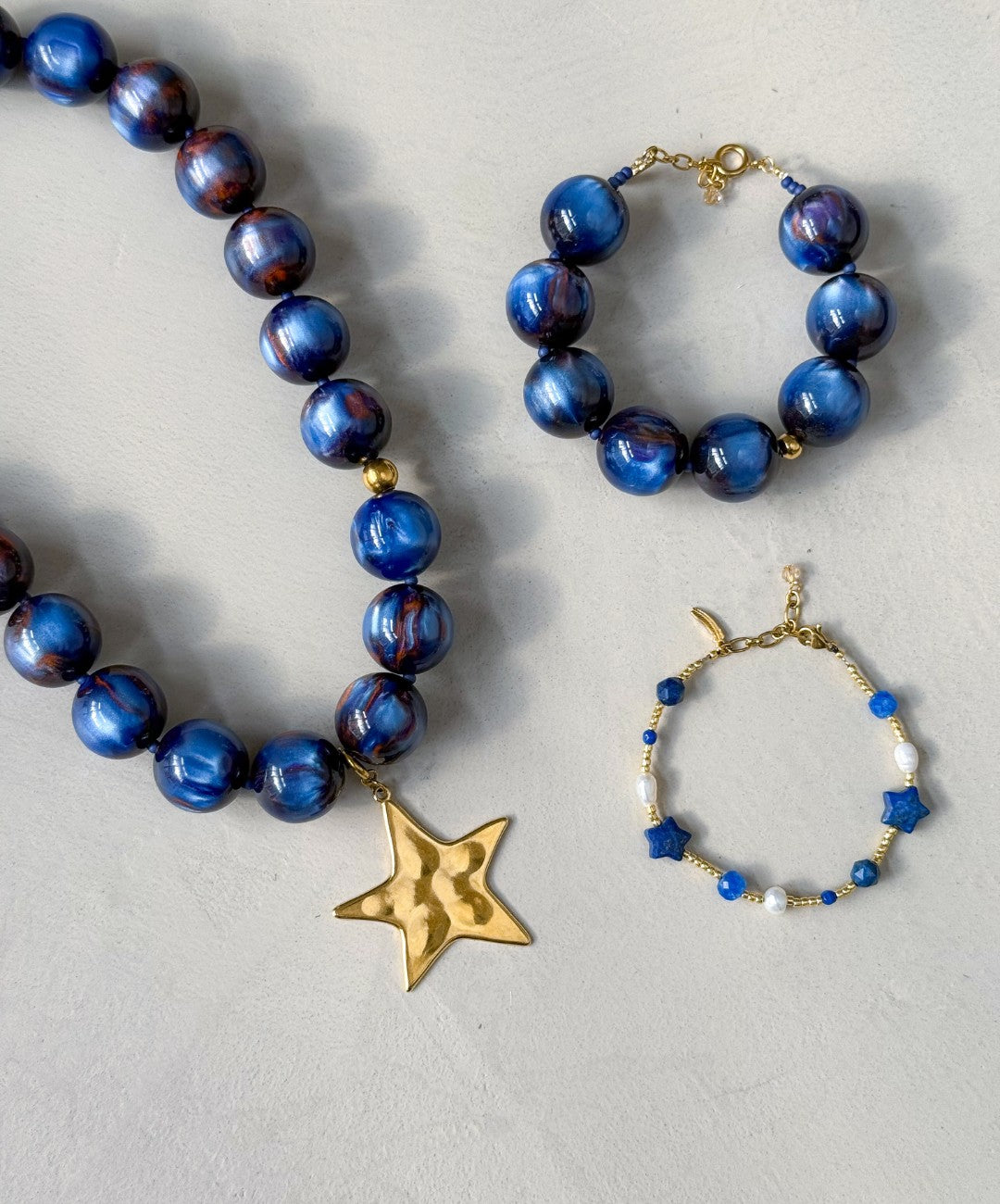 Nova Necklace Blue
