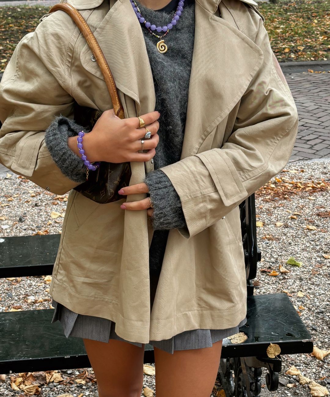 Vintage Violet Necklace