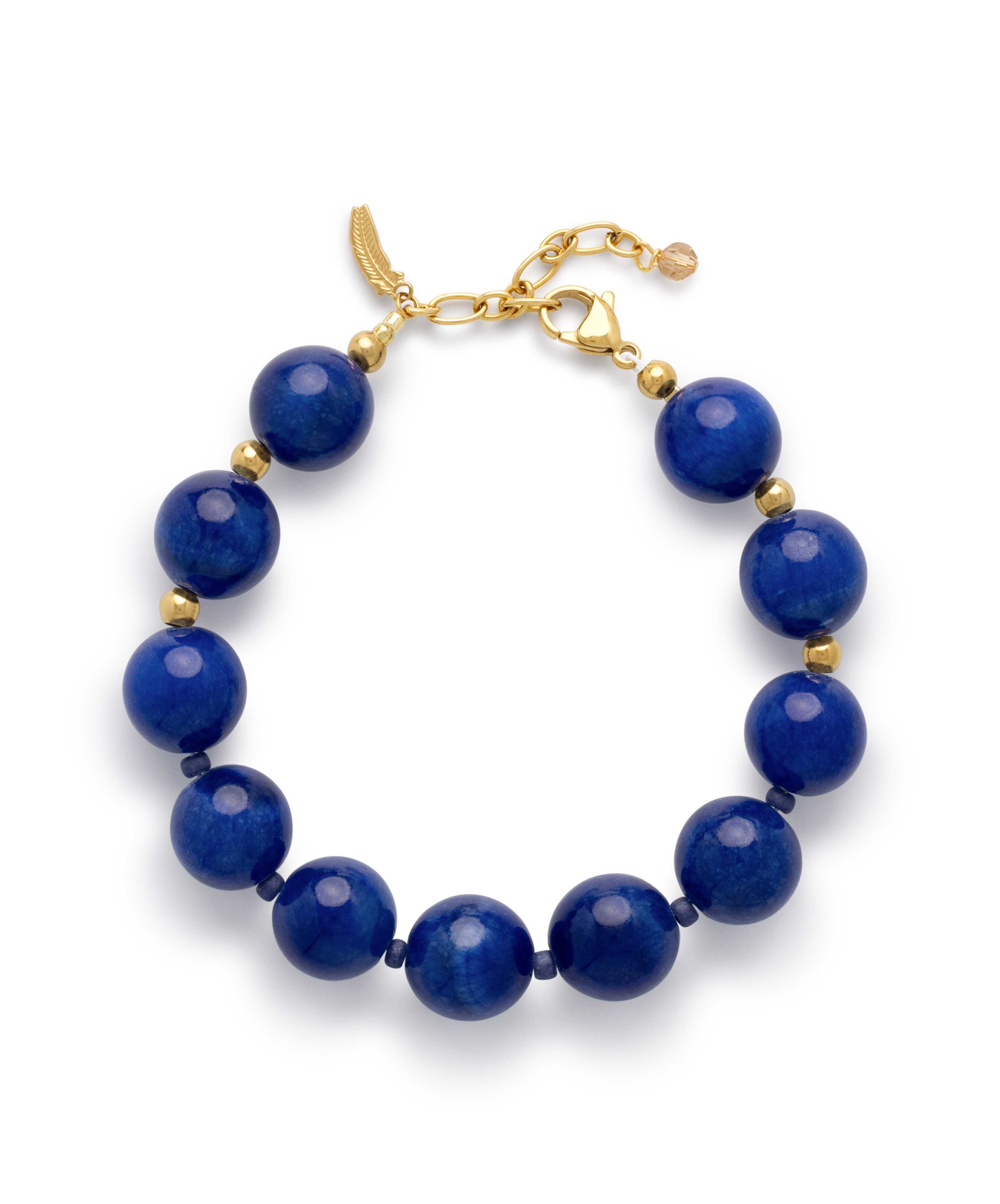 Navy Bold Bracelet