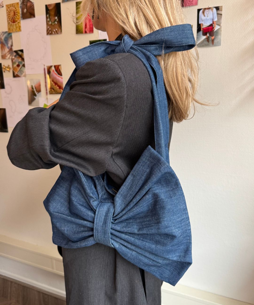 Bow Bag Denim