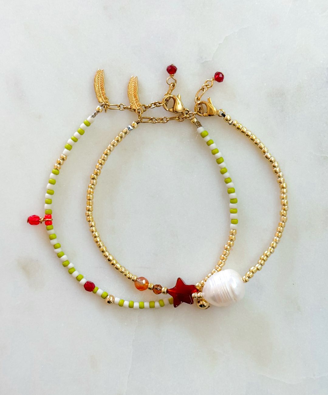 Pearl & Star Bracelet