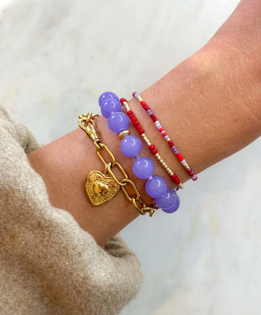 Vintage Violet Bracelet