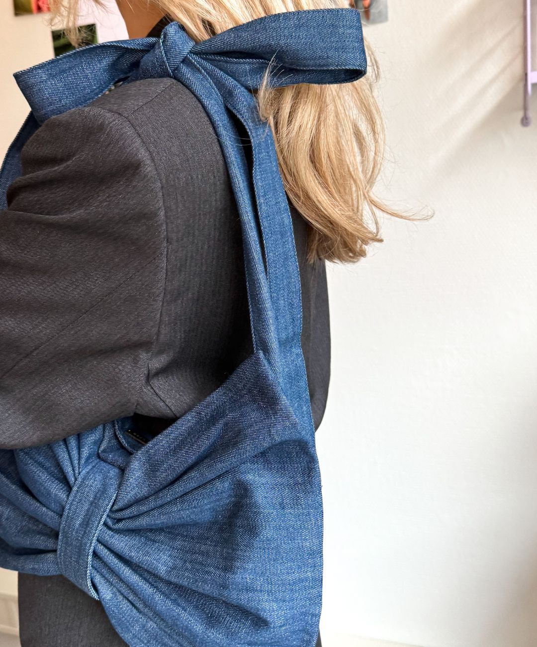 Bow Bag Denim