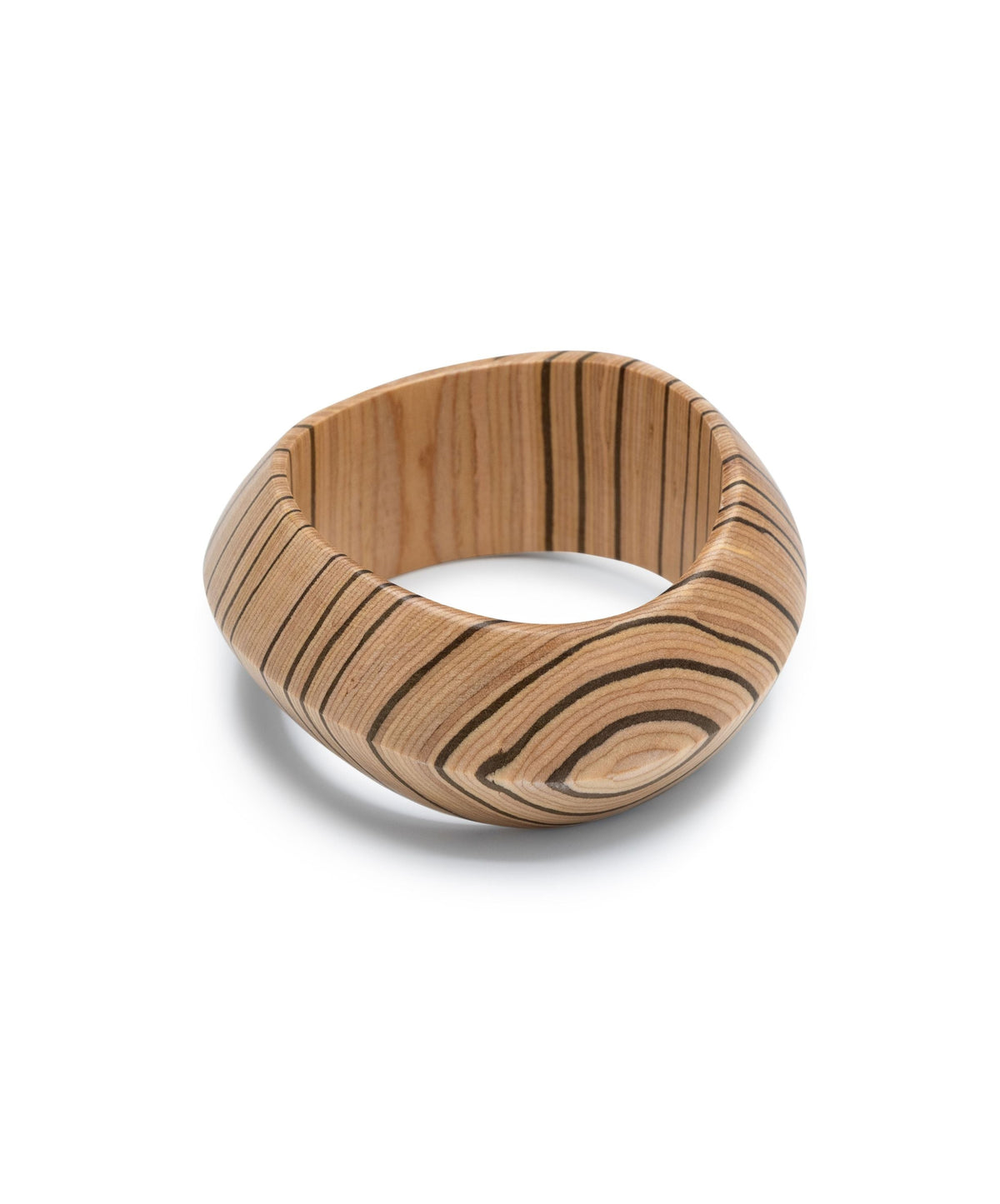 Wooden Stripe Bangle