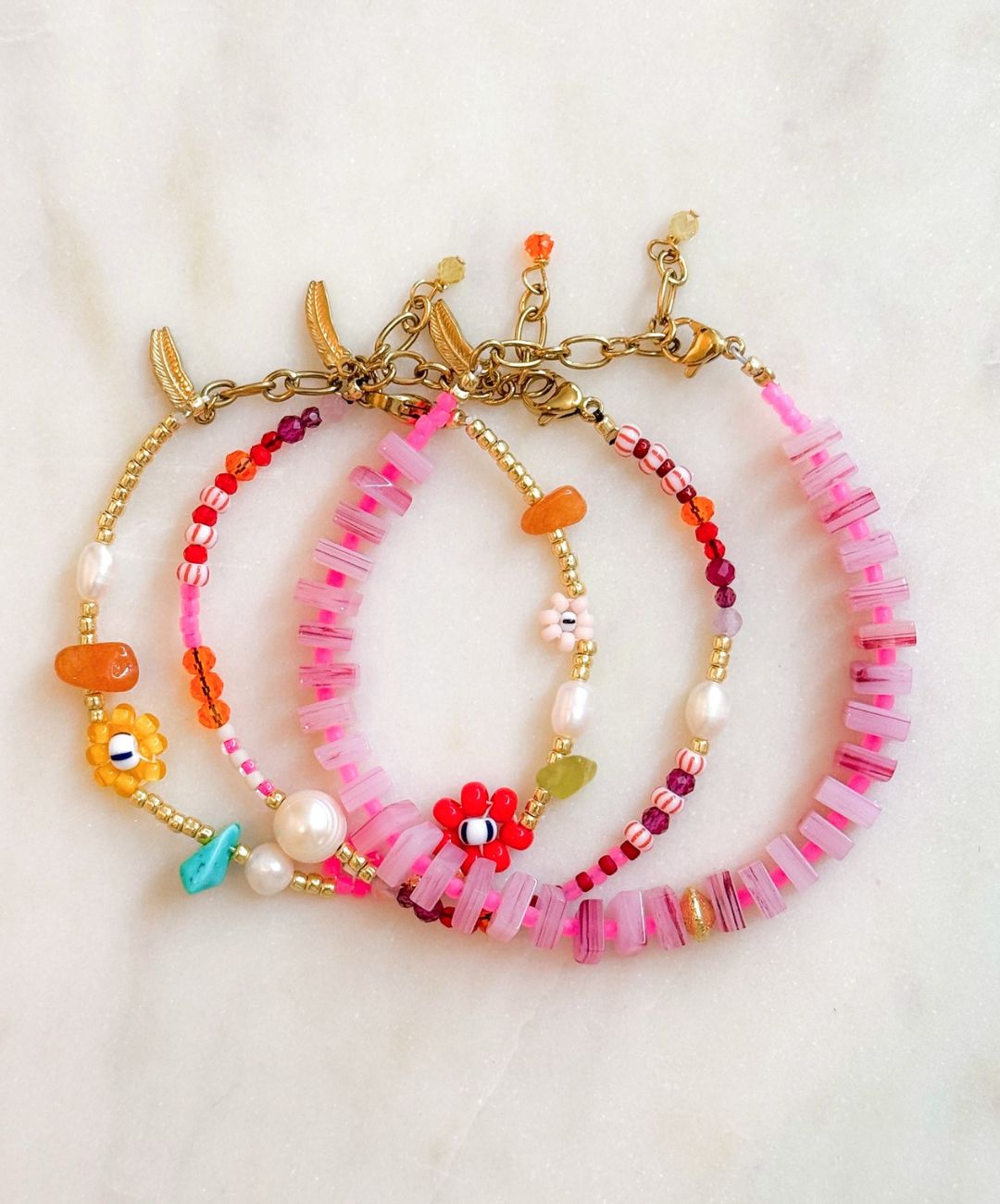 Riviera Pink Armband
