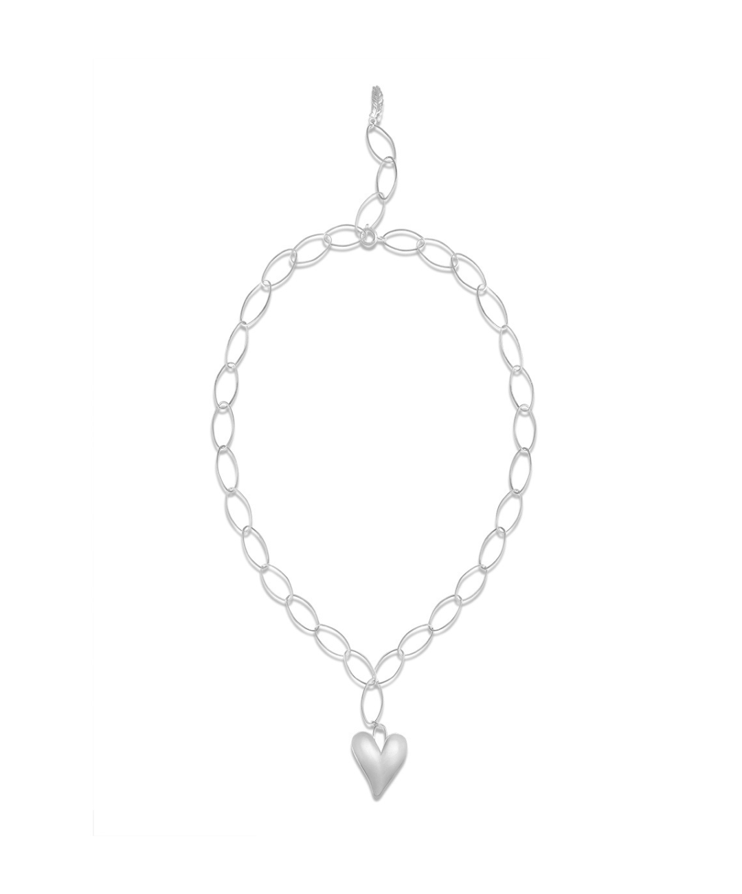 Je T'Aime Necklace Silver