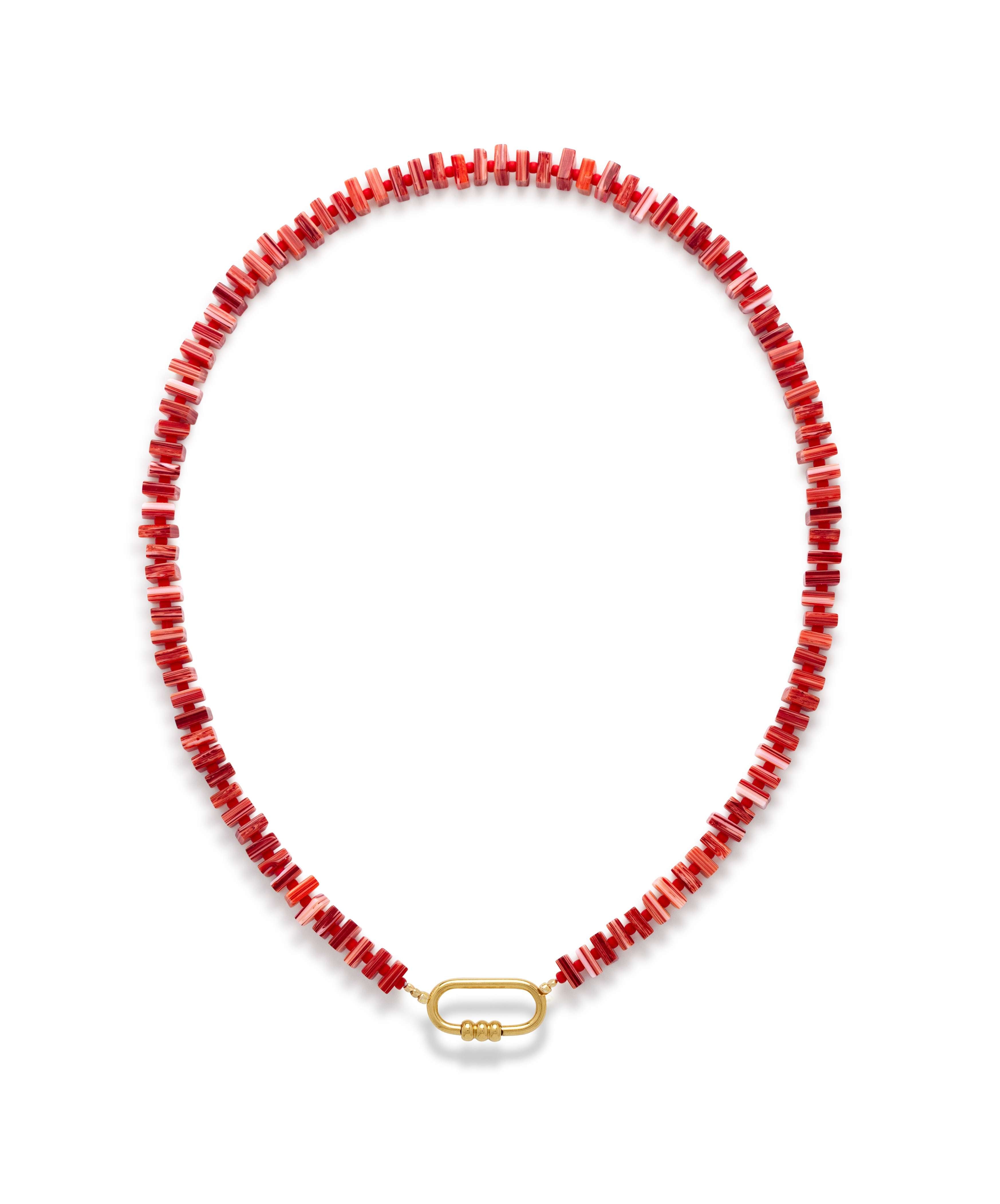 Riviera Red Necklace