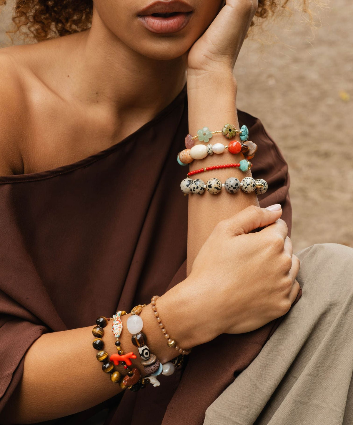 Flower Burst Armband