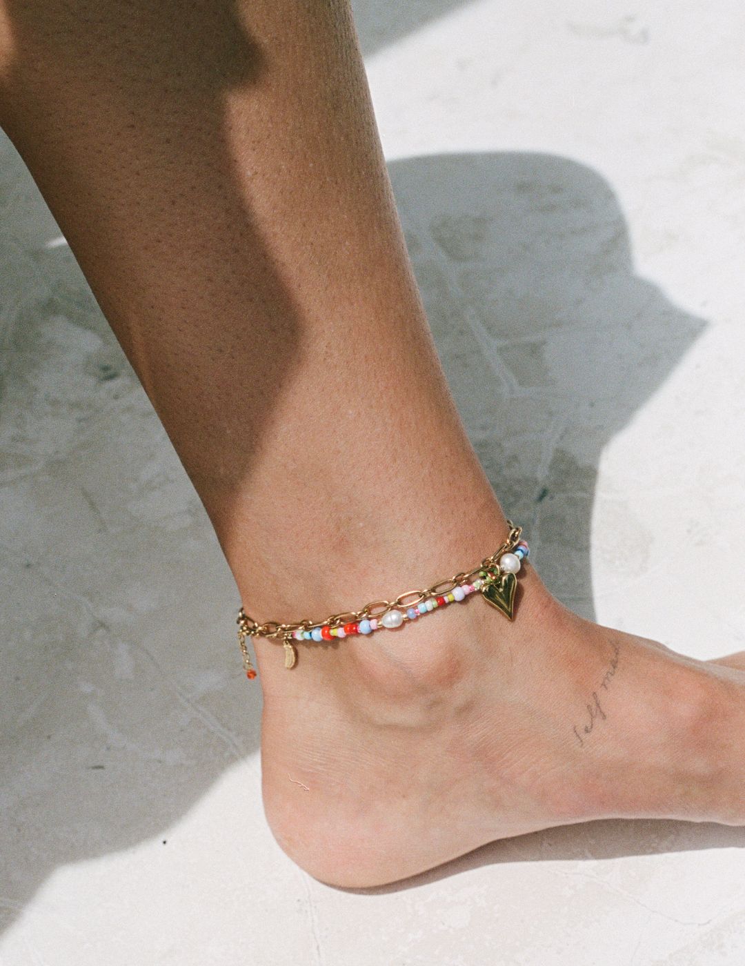 Floral Flair Anklet