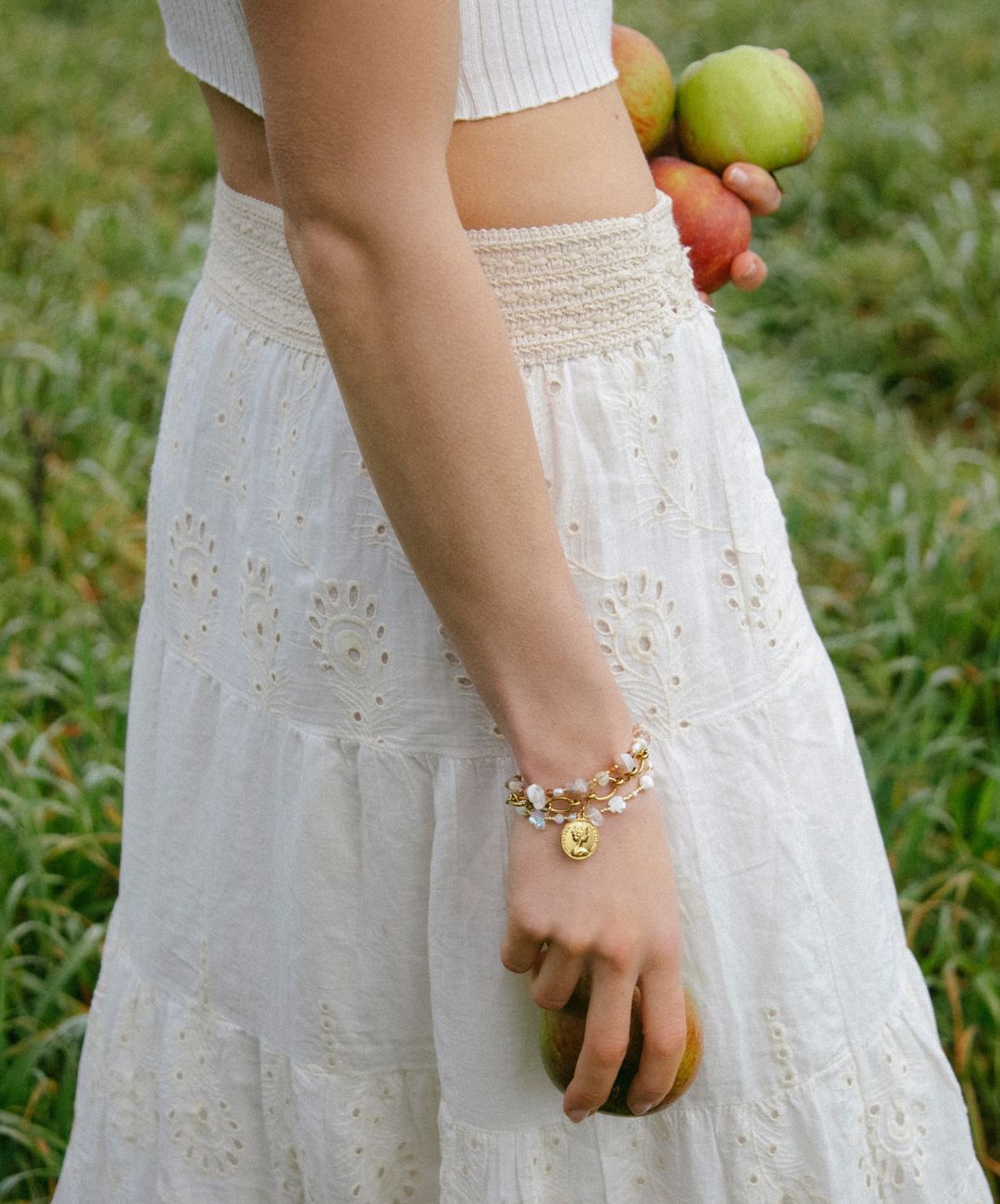 Baroque Coin Bracelet