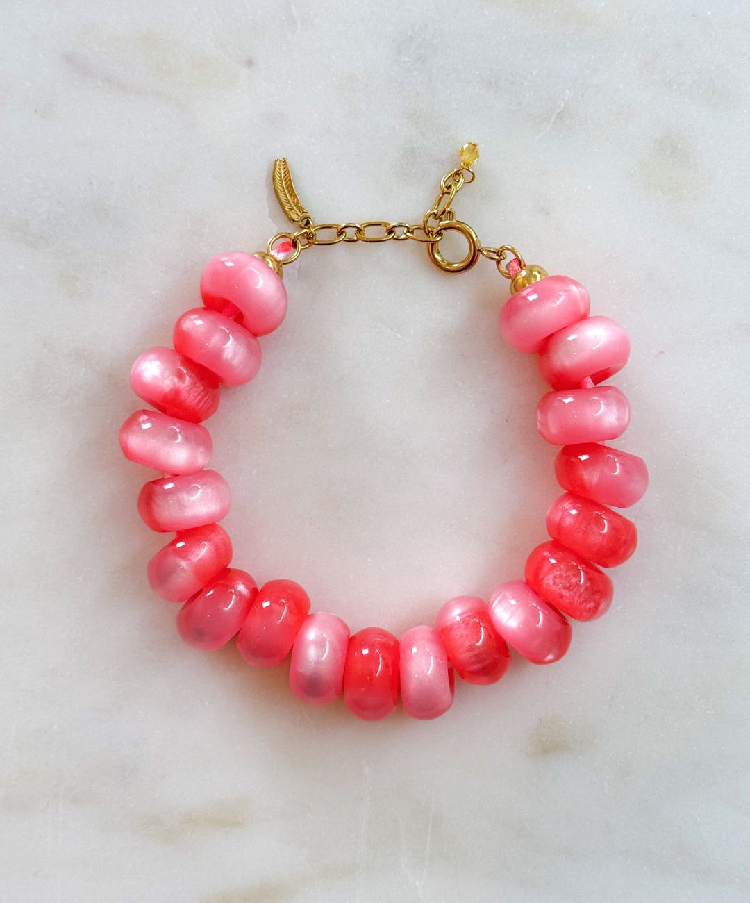 Coral Capri Bracelet