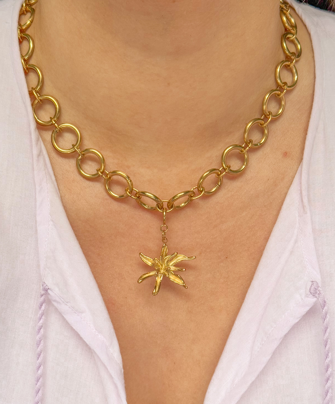 Golden Bee Necklace