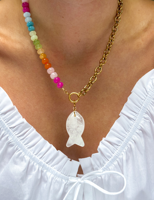 Island Muse Fish Necklace