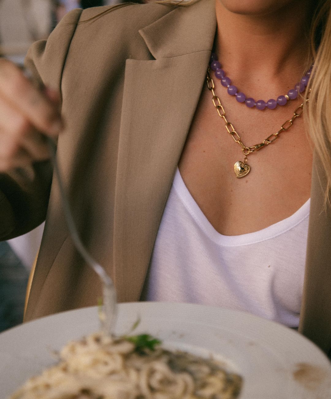 Vintage Violet Necklace