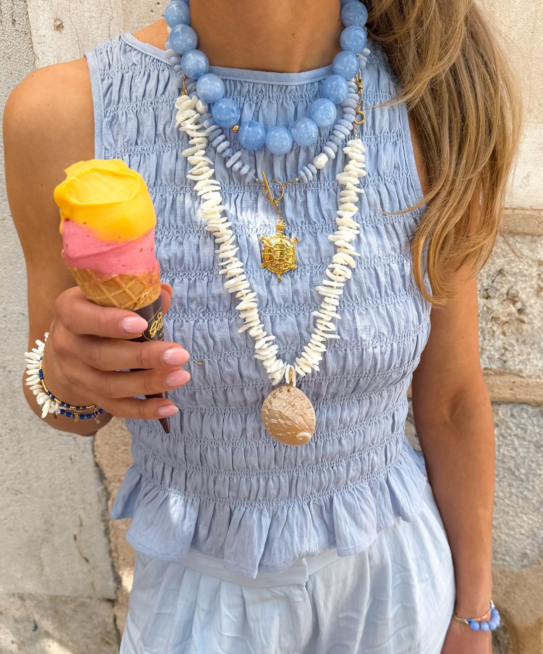 Nova Ketting Light Blue