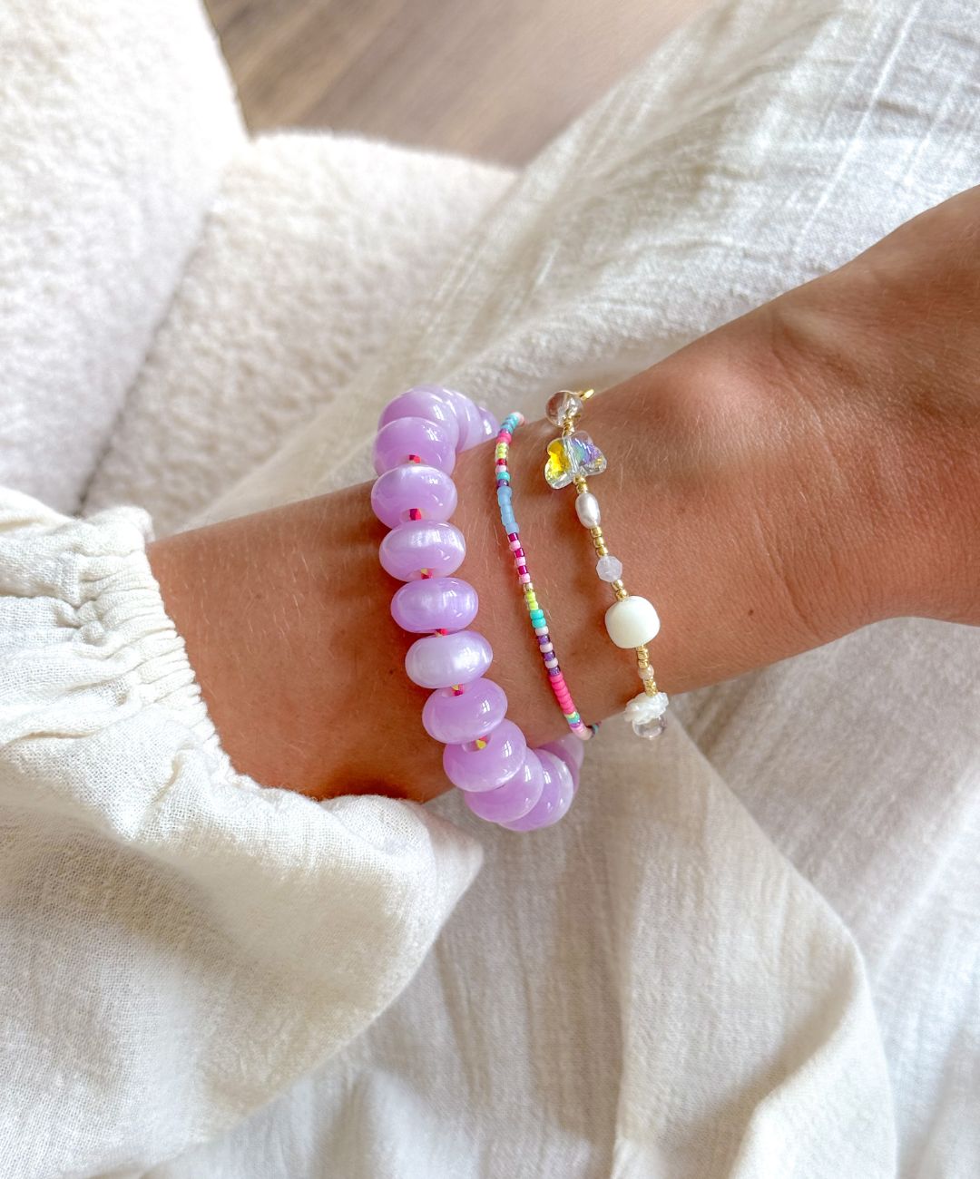 Lilac Capri Bracelet