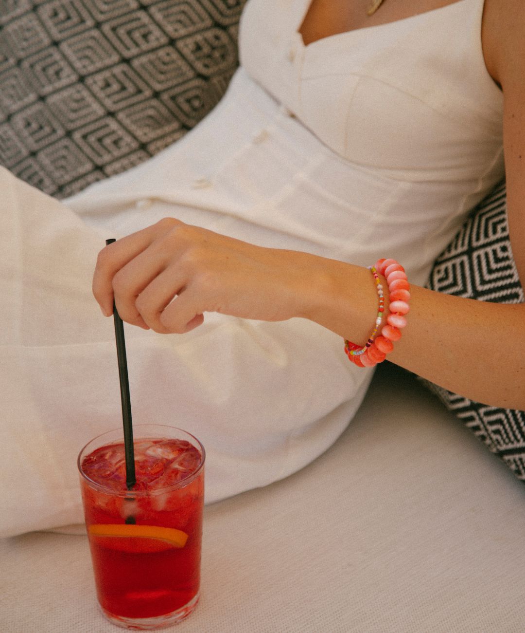 Coral Capri Bracelet