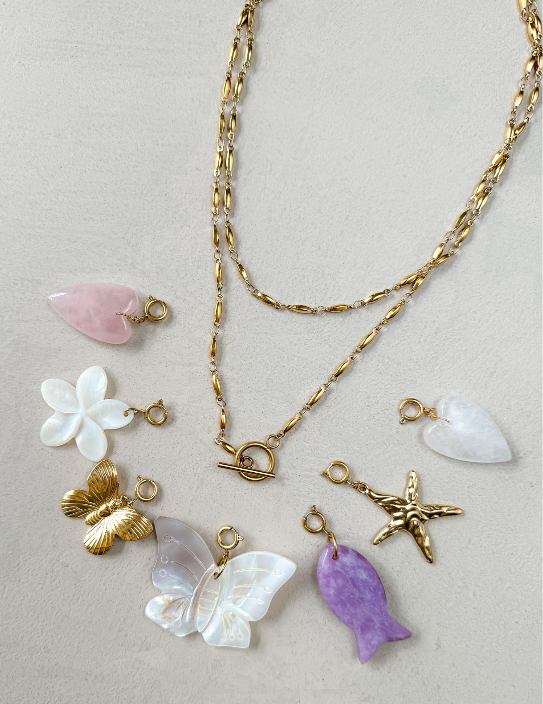 Golden Butterfly Necklace