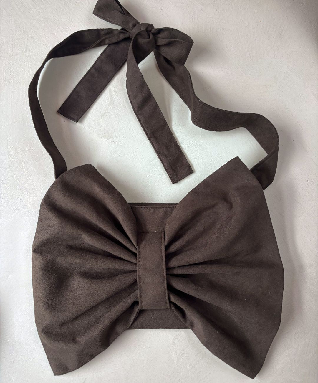 Bow Bag Chocolate Brown