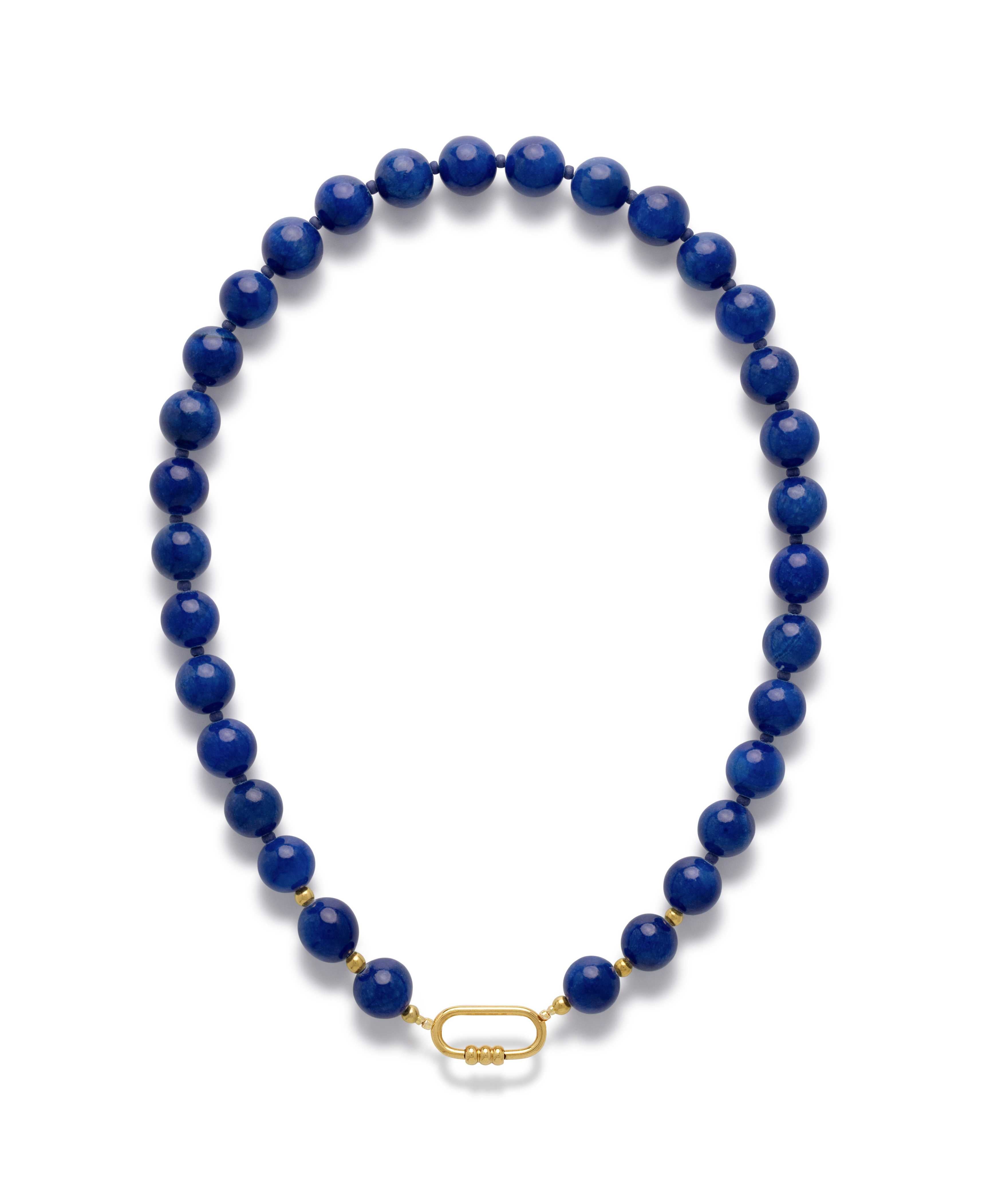 Navy Bold Necklace