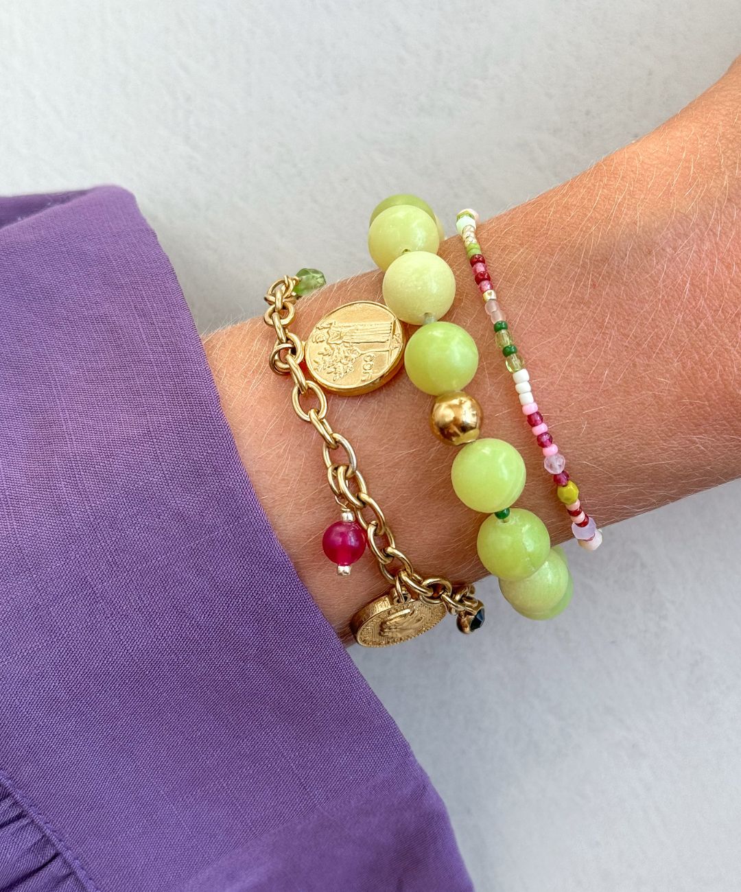 Lime Martini Bracelet