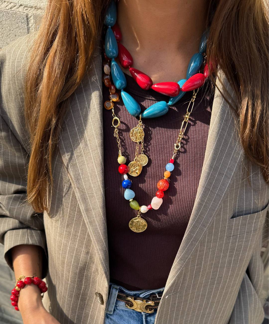 Muse Necklace Denim