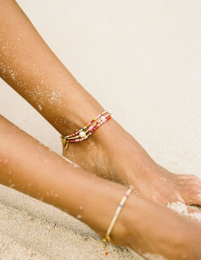 Rainbow Rides Anklet