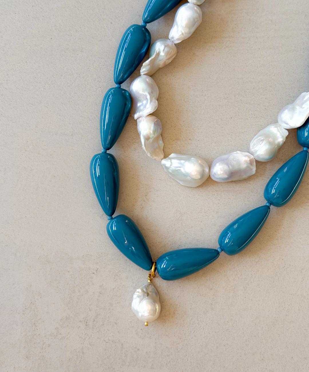 Muse Necklace Denim