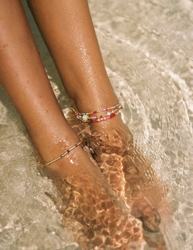 Hawaiian Sunset Anklet