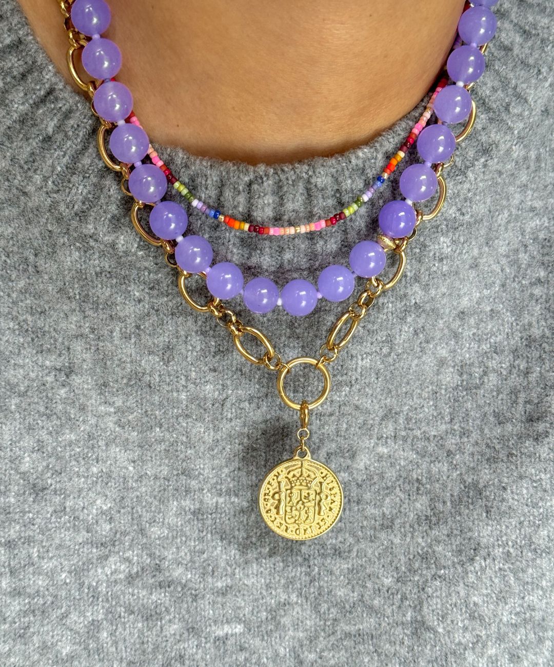 Violet Dream Necklace Set