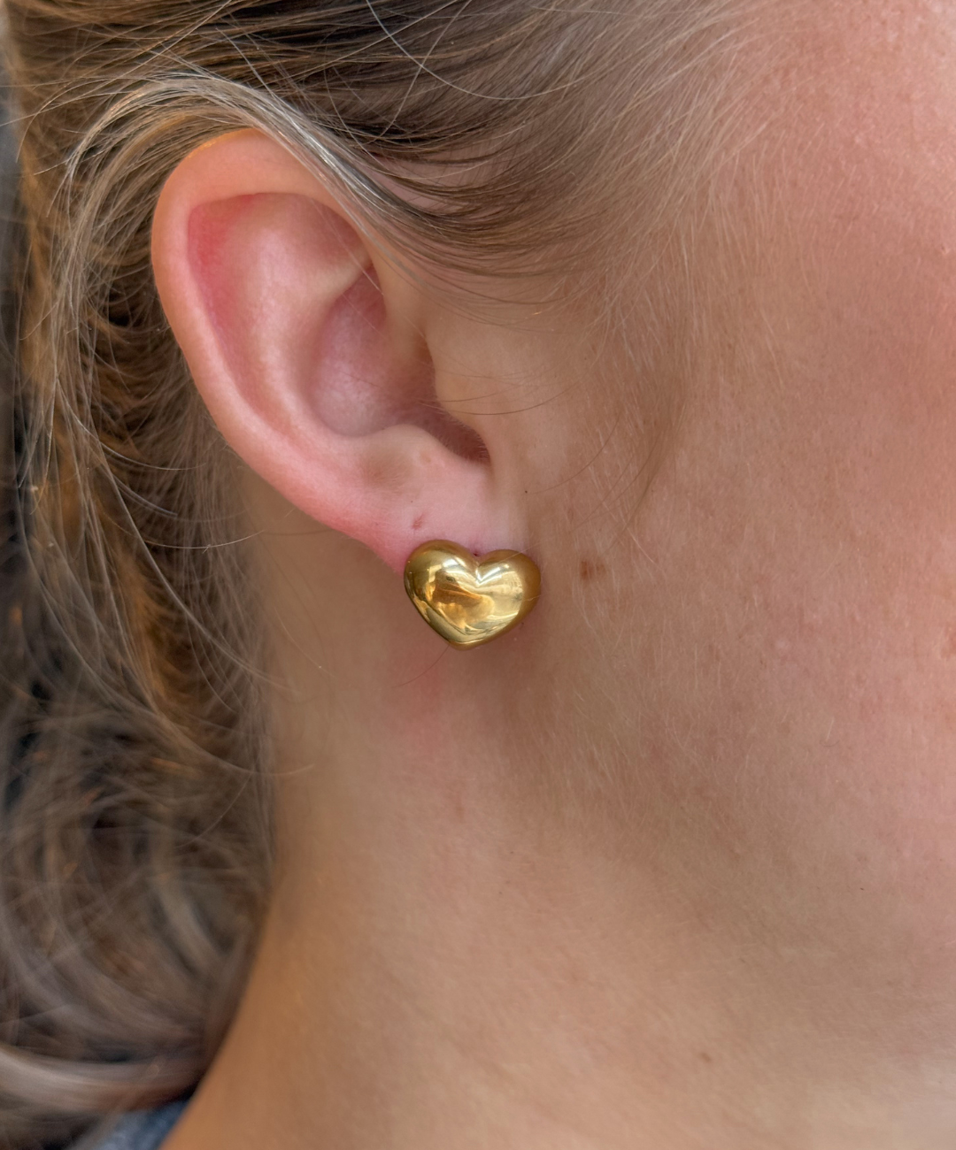 Heart Of Gold Earrings