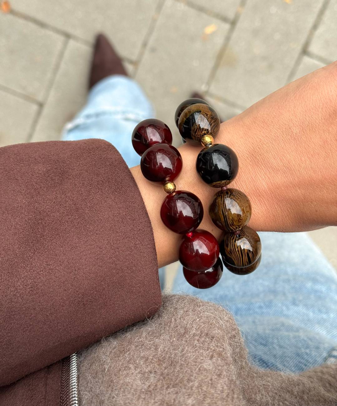 Nova Bracelet Chocolate Brown