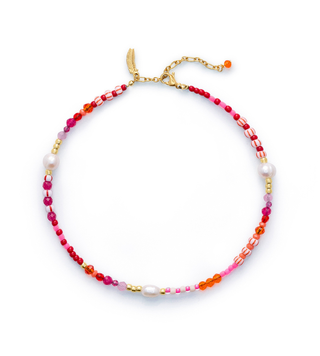 Hula Anklet Red