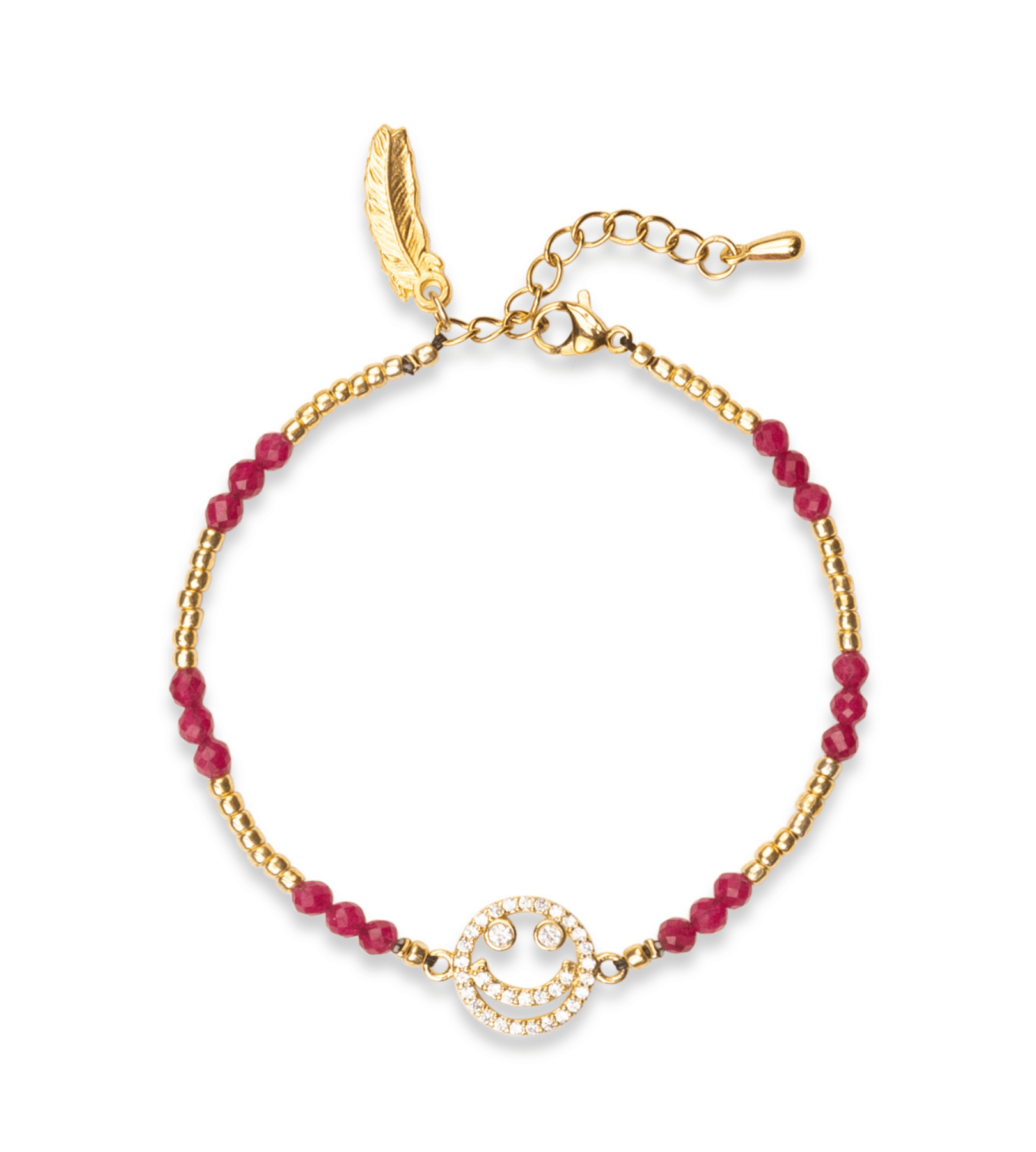 Armband „Make Me Smile“ aus Roségold