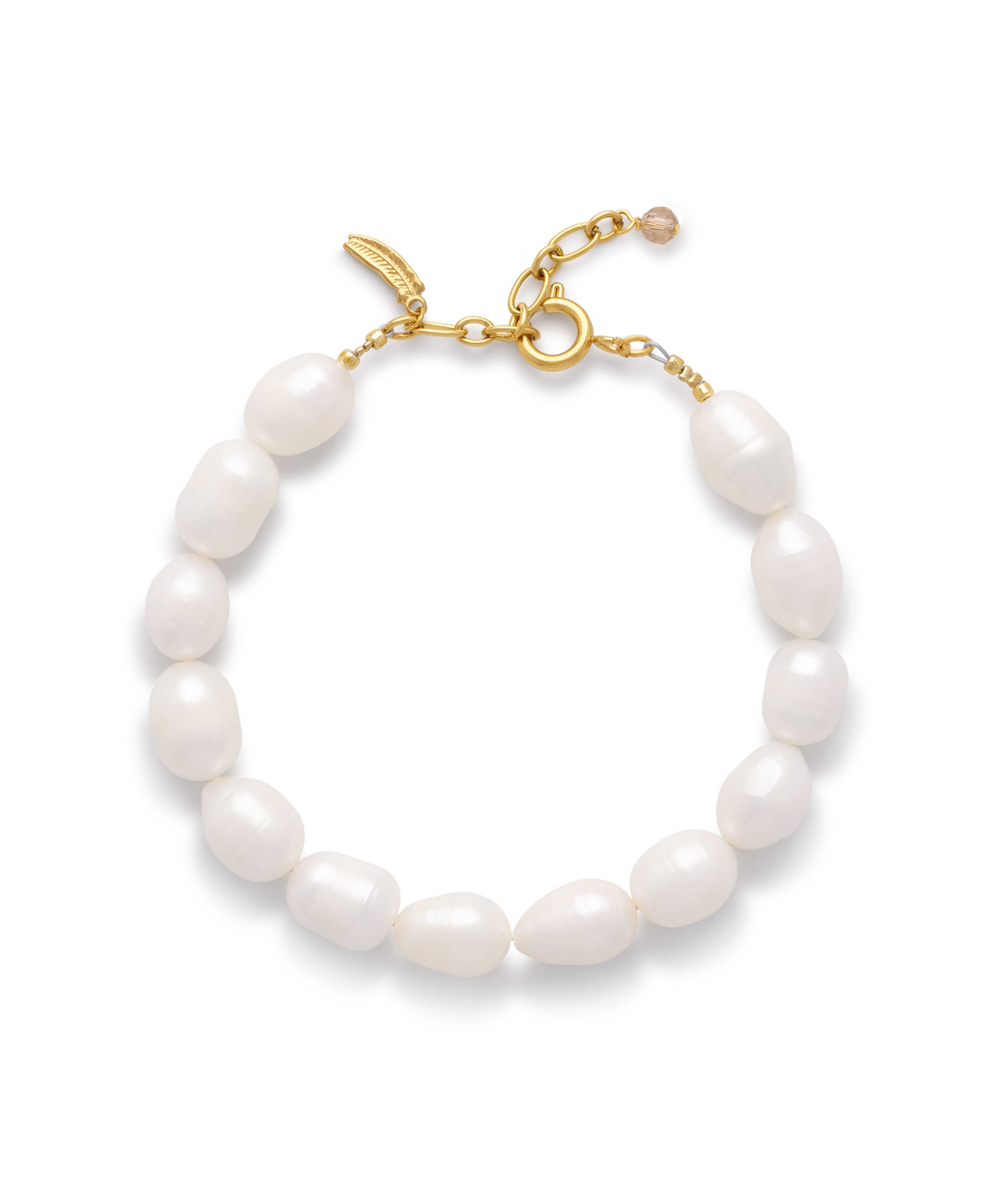 Cloudy Pearl Bracelet